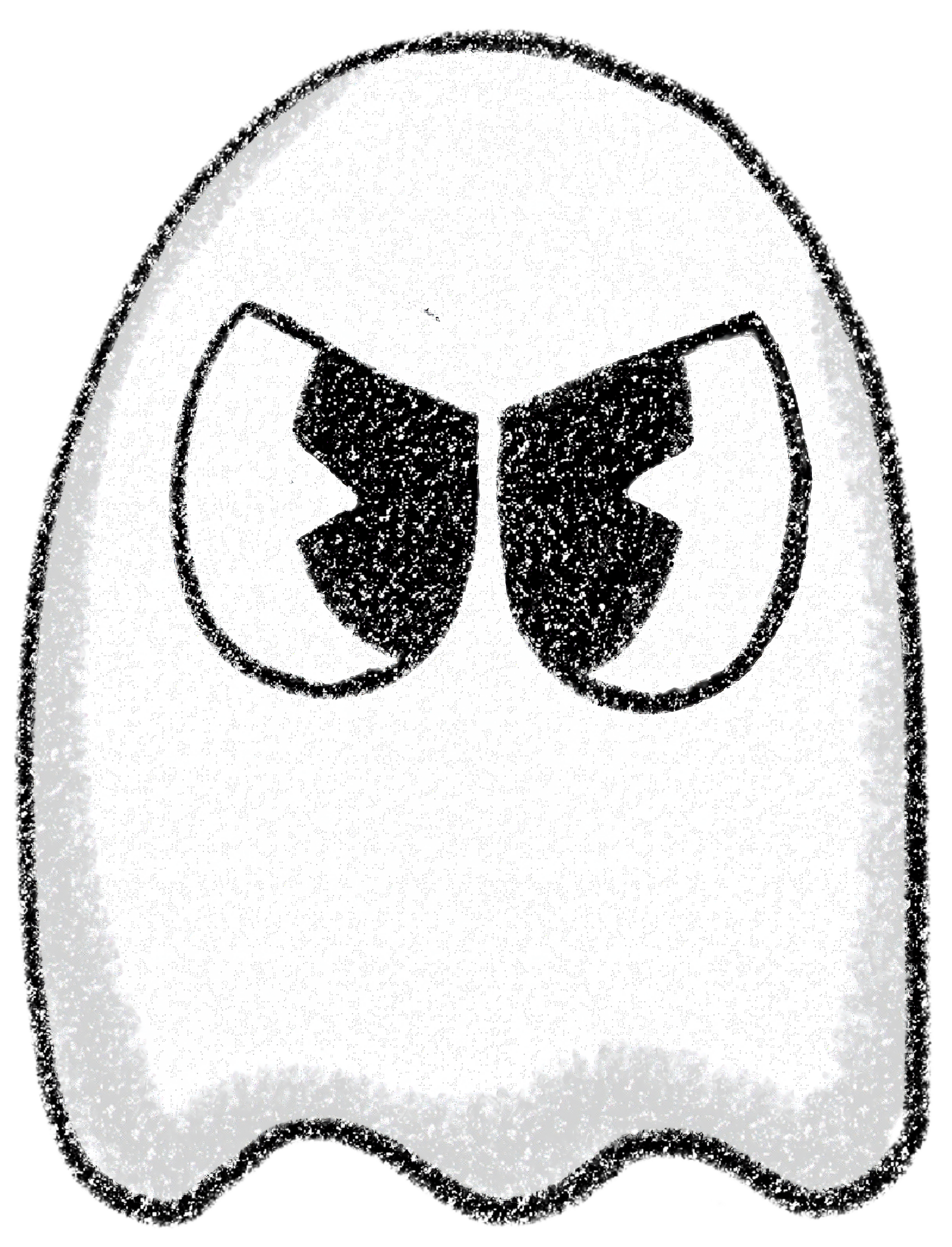 A floating ghost