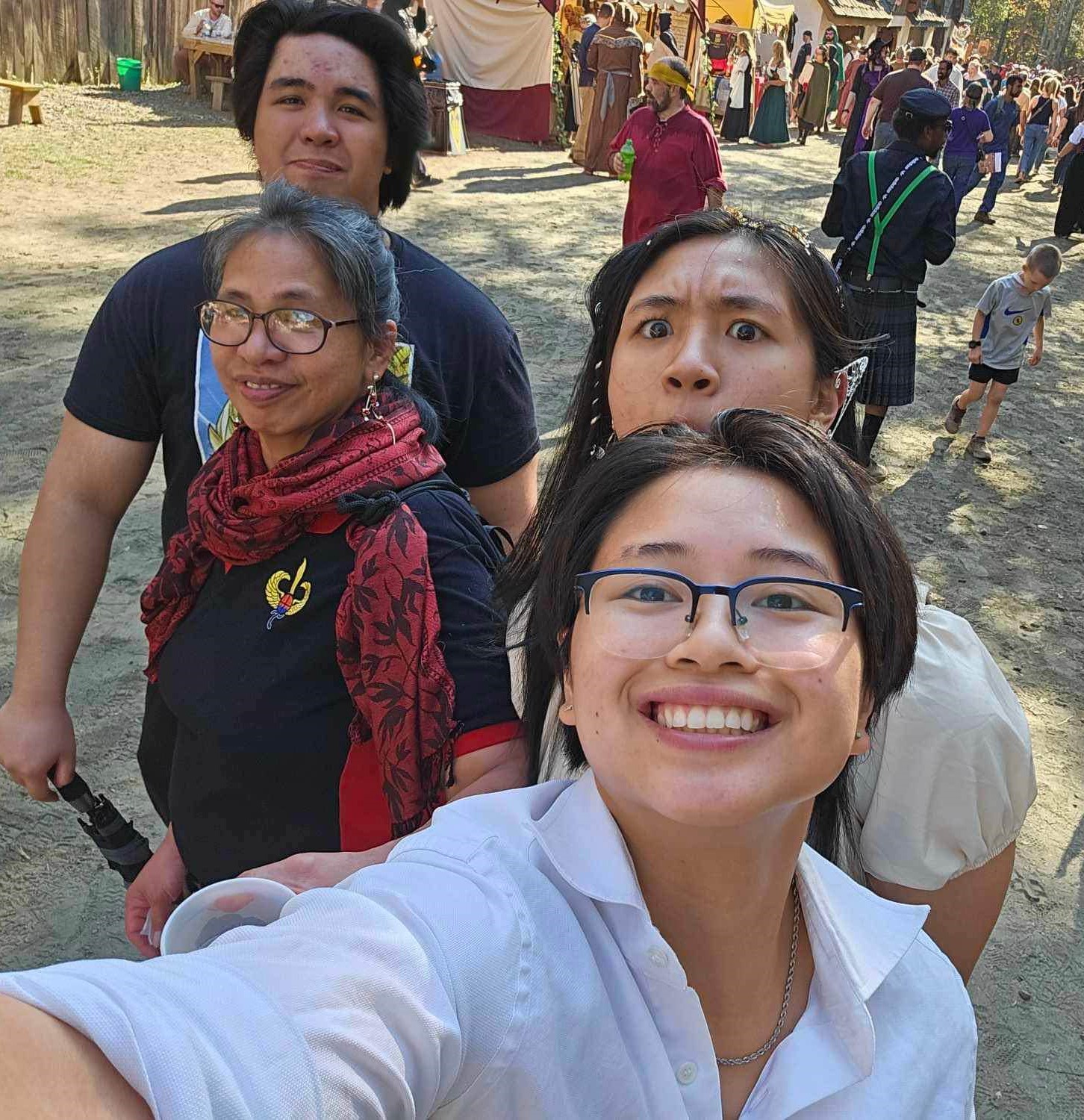 Family in the Renaissance Faire